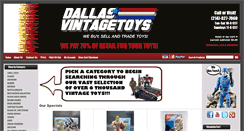 Desktop Screenshot of dallasvintagetoys.com